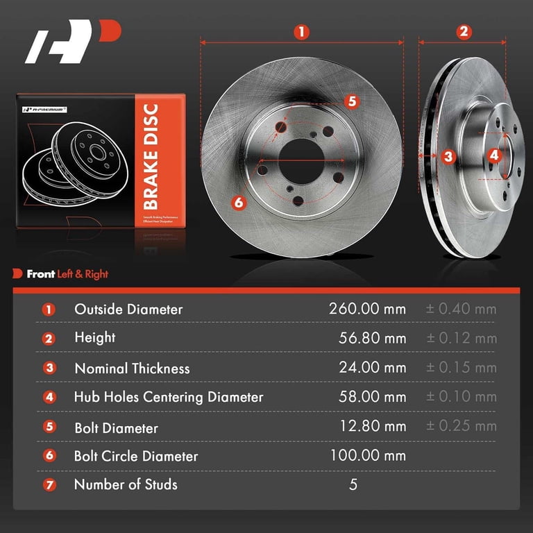 Impreza Brake Rotors - Best Brake Rotor for Subaru Impreza