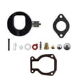 thumbnail image 2 of Carburetor Carb Repair Kit with Float for 1974-1988 398453 Johnson Evinrude 9.9 HP 15 HP, 2 of 6