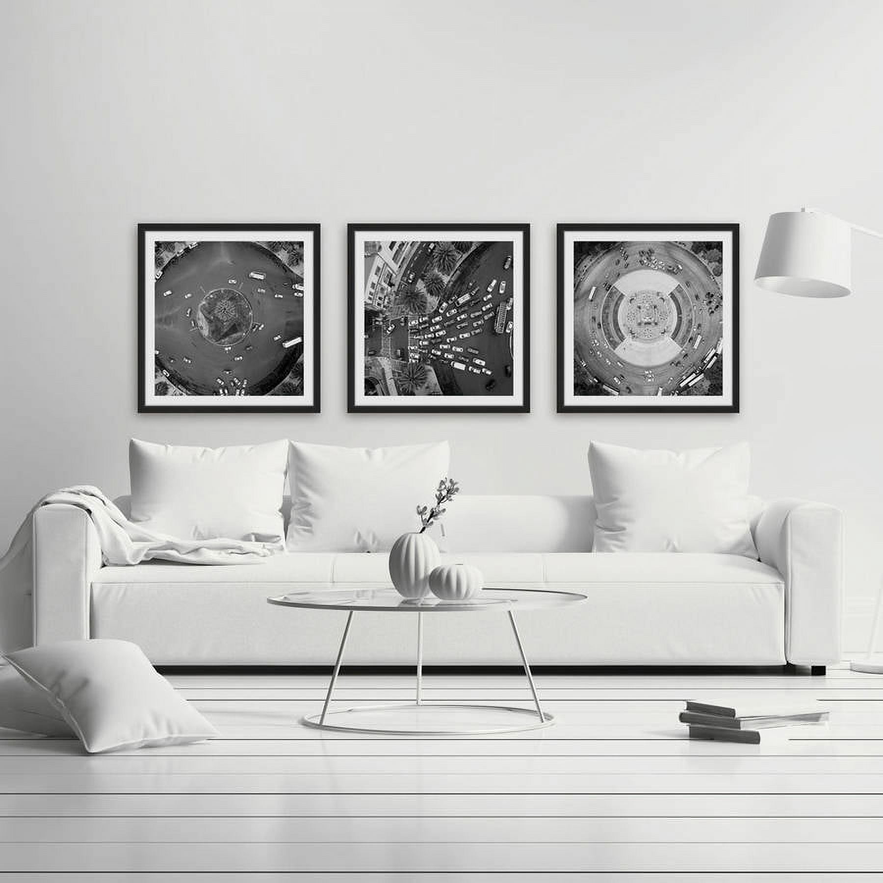 Traffic Circle Triptych