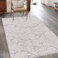 thumbnail image 3 of Grey Branches Kitchen Runner Rug 2.7x5 Washable Runners for Hallway Non Slip Vintage Art Farmhouse Large Area Rug Indoor Floor Carpet for Bathroom Laundry Entryway Bedroom Living Room, 3 of 8