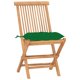thumbnail image 2 of Set de comedor exterior VidaXL, plegable, 3 piezas, madera de teca, 2 of 9