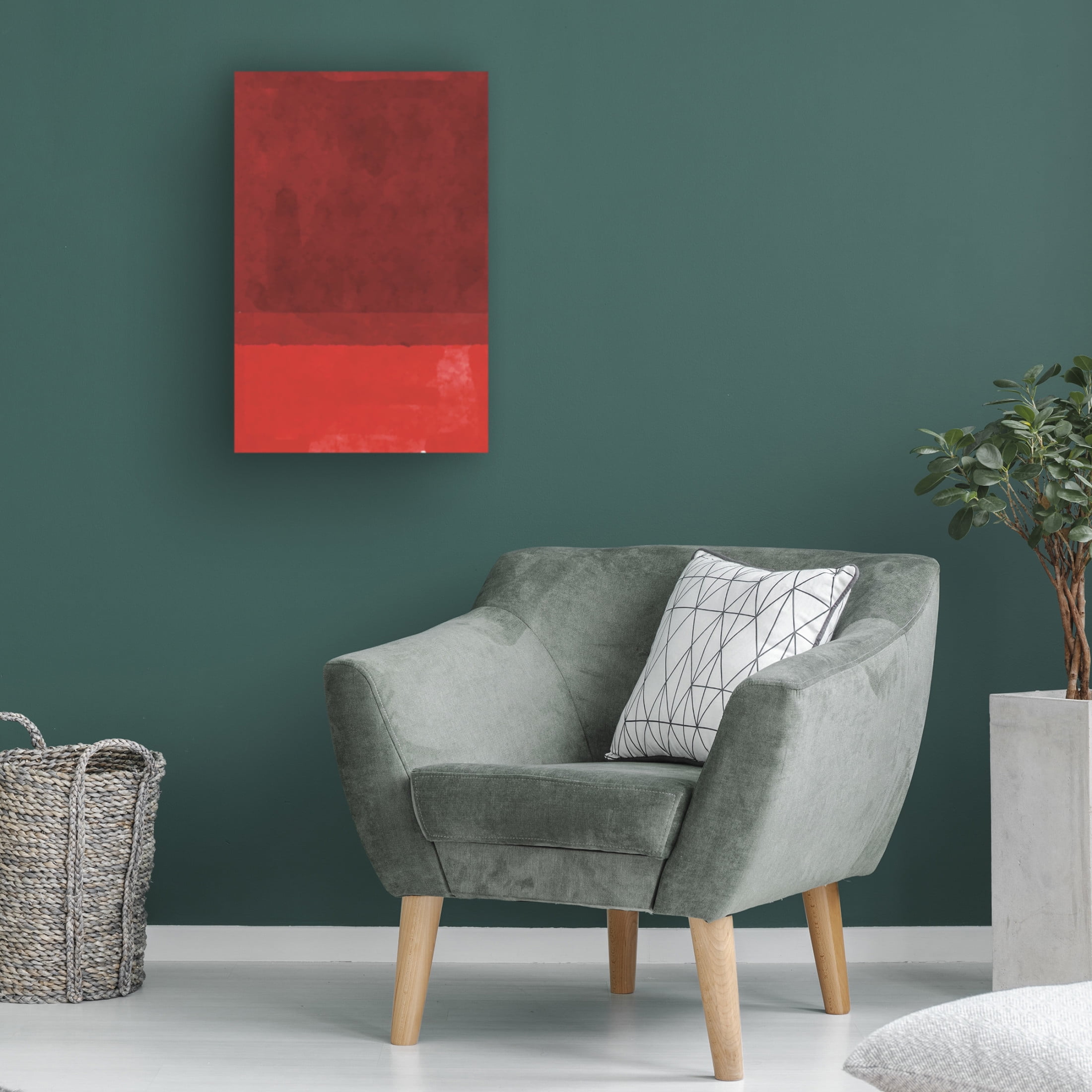 Trademark Fine Art jay stanley Minimal Watercolor 2 Canvas Wall Art