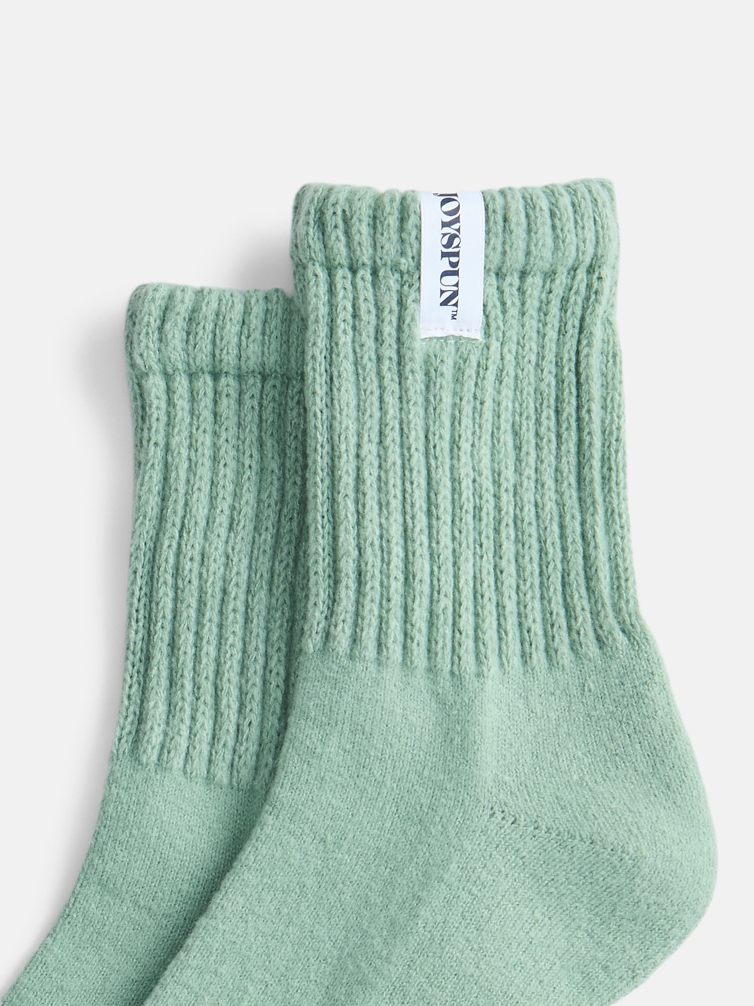 Joyspun Women's Comfort Slouch Ankle Socks, 3-Pack, Size 4-10