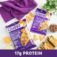 thumbnail image 4 of Quest Tortilla Style Protein Chips, Loaded Taco Flavor, 17g of Protein, Low Carb, Baked, 4oz, 4 of 8