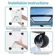 thumbnail image 3 of Satellite Suction Cup Car Mount Weatherproof Compact Satellite Installation Kit for RV Boat White, 3 of 7