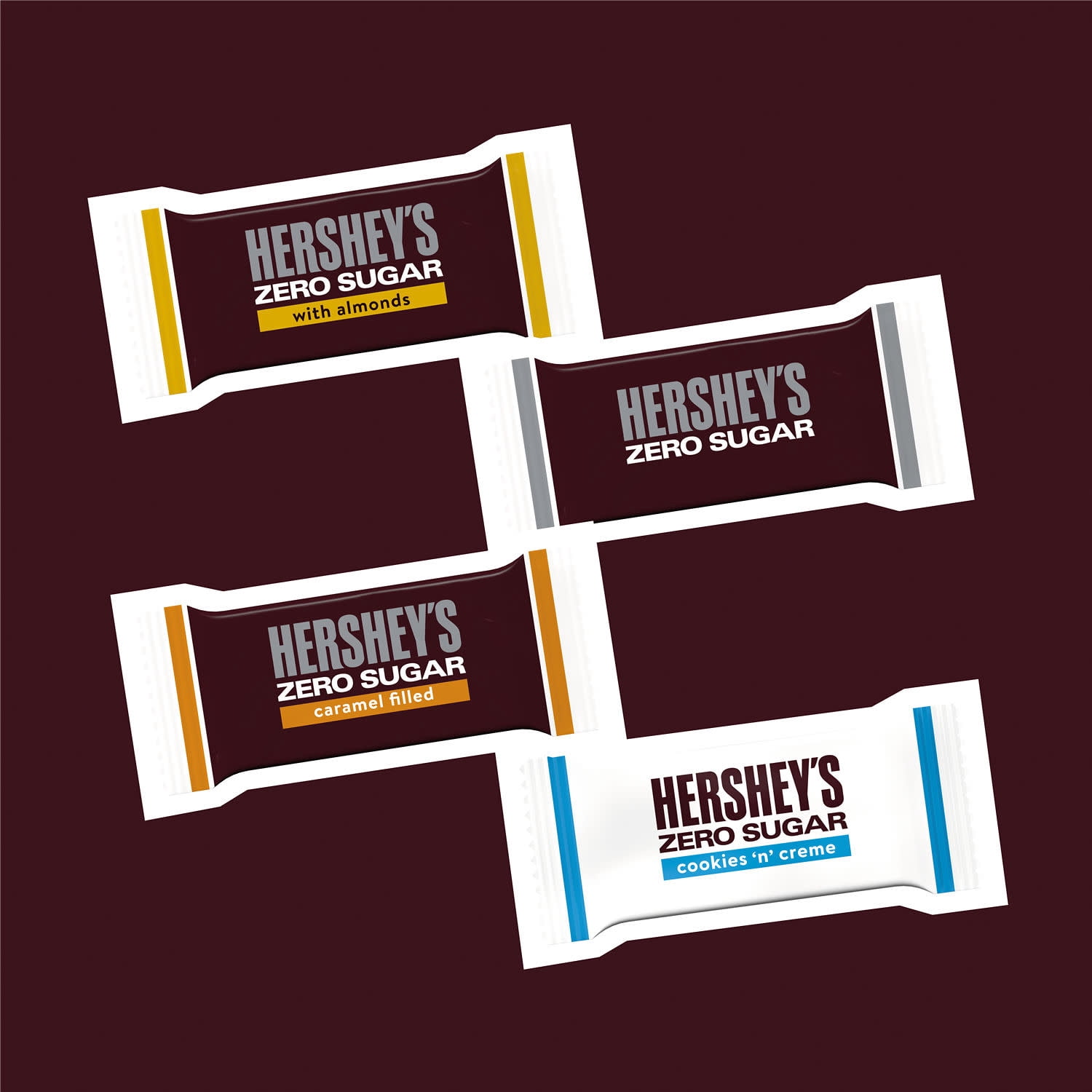Hershey's Zero Sugar Assorted Candy Bag, 15 oz