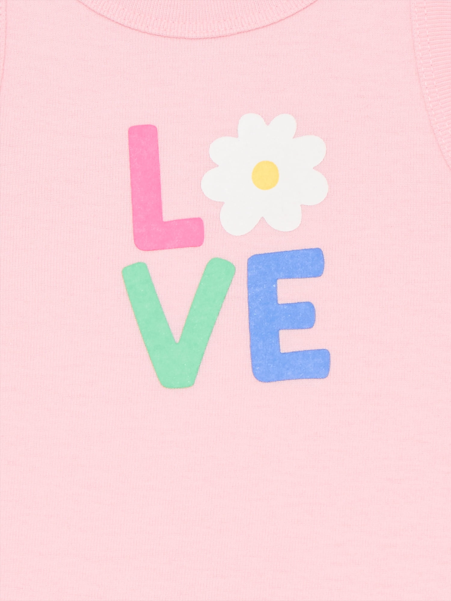 Wonder Nation Toddler Girls Ribbed Tank Top, Sizes 18M-5T