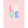 thumbnail image 2 of Wonder Nation Toddler Girls Ribbed Tank Top, Sizes 18M-5T, 2 of 3