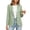 Green-01, variant on Women's One Button Blazer, Work Office Suit Jacket with Pockets, Business Street Wear