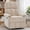 Khaki, variant on Korser 360°Swivel Recliner Chair for Adults with Side Pockets,Small Rocking Recliner for Small Spaces for Living Room,Nursery,Khaki