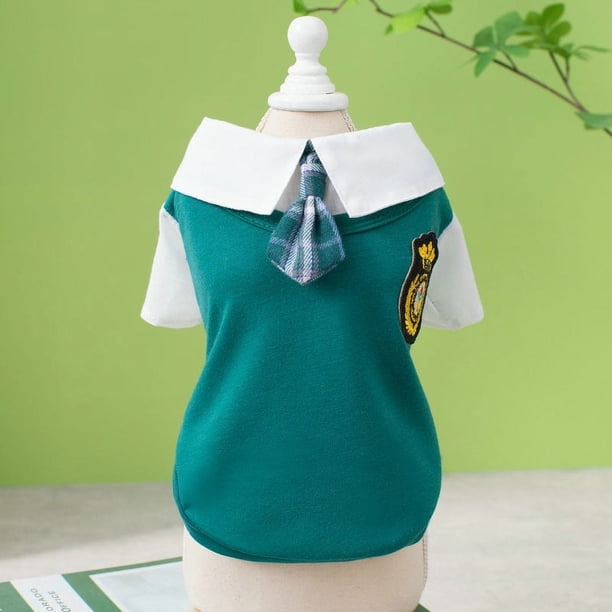 Ropa para cachorros Primavera 23 Traje de pareja de estilo universitario Teddy Bixiong Ropa casual de moda para perros para el cabello