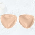 thumbnail image 2 of XIYON Women's Bra Triangular Double Self Brushed Silicone Thickened Sponge Chest Pad Bikini Breathable Insert Piece Gathering Chest Patch Everyday Bras, 2 of 5