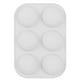 thumbnail image 1 of Advancent Moldes de silicona para jabón de media esfera, utensilios para hornear, utensilios para decoración de tortas con pudín, molde para Fondant de Herramientas y accesorios para hornear Blanco Advancent HA002563-02, 1 of 1