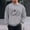 Gray, variant on Mens Summer Top Custom T Shirts Men'S Valentine'S Day Printed Casual Long Sleeved Round Neck Base Hoodie Long Sleeved Round Neck Top/Shirt Cute Top