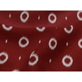 thumbnail image 3 of oneOone Viscose Jersey Red Fabric Ikat Style Stripe Sewing Craft Projects Fabric Prints By Yard 60 Inch Wide, 3 of 4