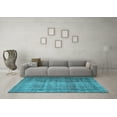 thumbnail image 3 of Ahgly Company Indoor Rectangle Persian Light Blue Traditional Area Rugs, 4' x 6', 3 of 4