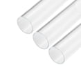 thumbnail image 1 of Acrílico Tubo Transparente Rígido Redondo Tubo 3uds 41mm ID 45mm OD 6" para Lámparas y Linternas, Agua Refrigeración Sistema, 1 of 6