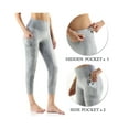 thumbnail image 2 of UUE 24"Inseam Tie-dye Grey Leggings for women, Workout Leggings for Women High Waist, Women's Leggings with Pockets Tummy Control, Butt Lifting Capri, 2 of 6