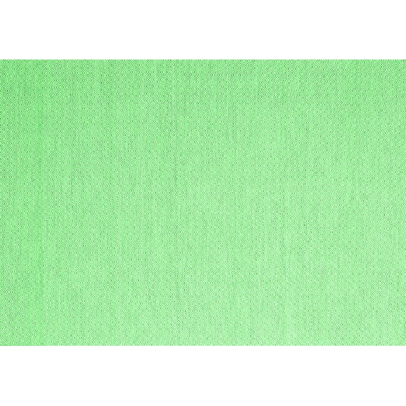 Ahgly Company Indoor Rectangle Abstract Green Contemporary Area Rugs, 2' x 3'