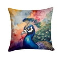 thumbnail image 2 of Eastern Screech Owl Throw Pillow 14 in x 14 in, 2 of 7