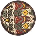 thumbnail image 4 of SAFAVIEH Ikat IKT217A Handmade Creme / Brown Rug, 4 of 10
