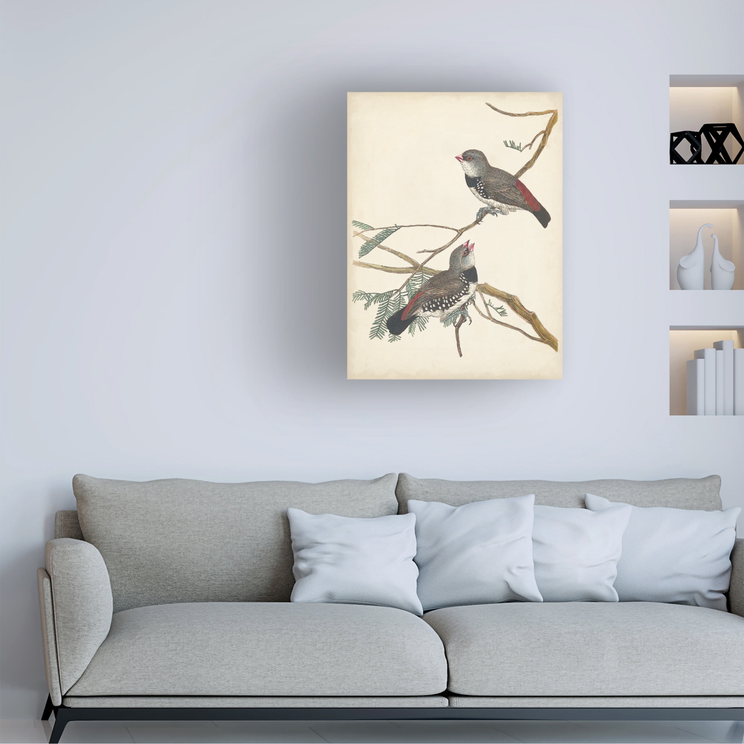 Vision Studio 'Graceful Birds I' Canvas Art