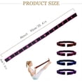 thumbnail image 6 of 8-Section Adjustable Resistance Band, Multifunctional Elastic Fitness Band for Yoga Pilates Stretching, Portable Home Gym Workout for Men Women, 6 of 6