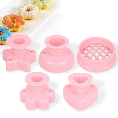 

Donut Mold- Heart Star Circle Flower Shape Fudge Bread Bakery Mould for Bakery Kitchen