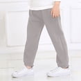 thumbnail image 3 of OYXSER Baby Long Bloomers Soft Cotton Linen Pants for Boys Girls, 12M-8T, 3 of 6