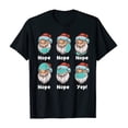 thumbnail image 1 of Pntutb mujeres hombres o-cuello manga corta Feliz Navidad dibujos animados estampado familia top camiseta Pntutb Pntutb-8619, 1 of 4