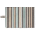 thumbnail image 3 of PKQWTM Watercolor beige gray blue striped Book Cover Book Protector Book Sleeve Book Pouch Book Bag 6x9 inch, 3 of 4