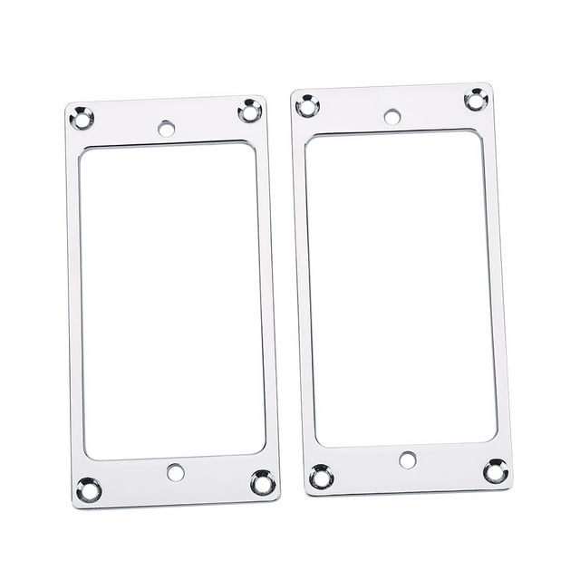 Marco de pastilla, 2 piezas de pastilla humbucker de metal, anillo de pastilla de guitarra, marco de pastilla de guitarra eléctrica de grado profesional