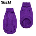 thumbnail image 2 of Suministros para mascotas Ropa para perros Suéter sólido para perros Ropa para perros Otoño e invierno, 2 of 6