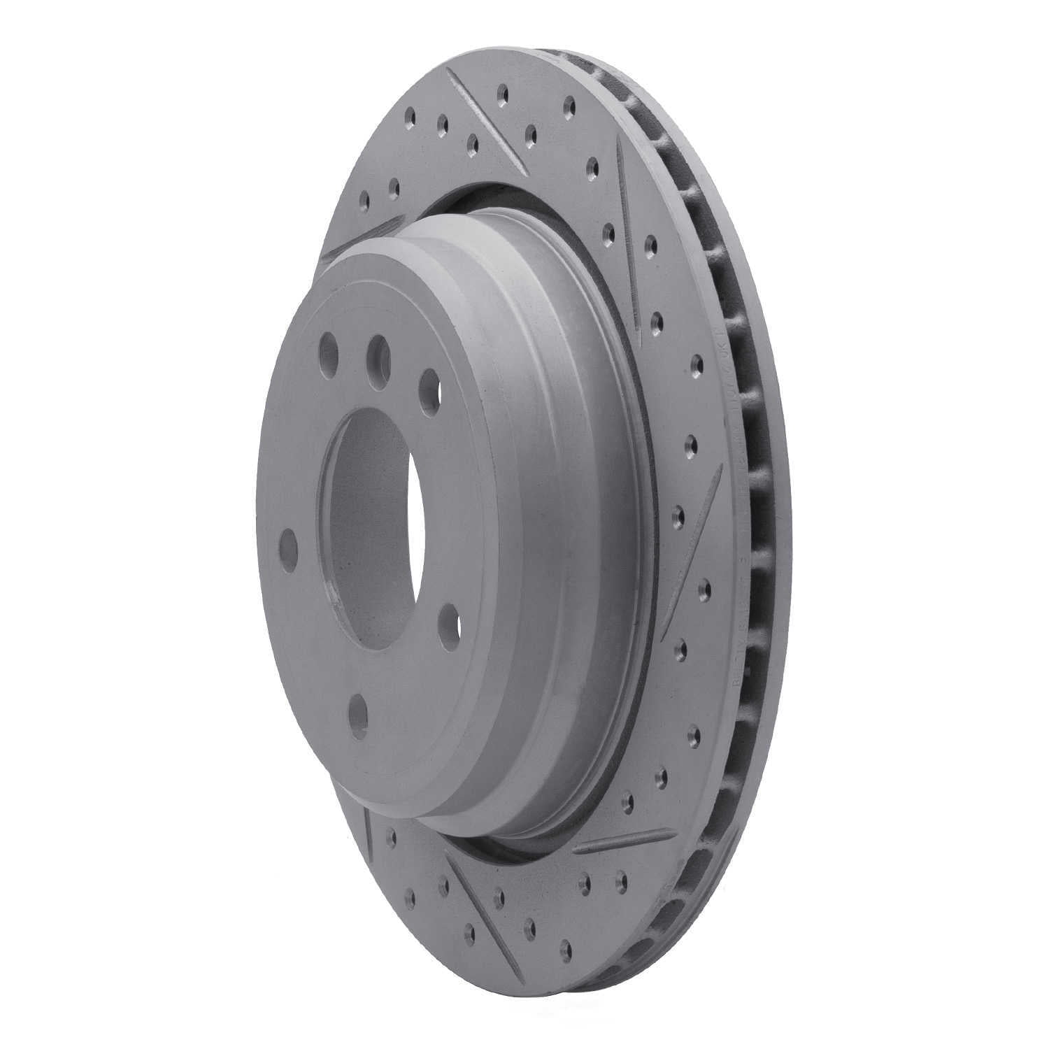 Dynamic Friction Company 830-31044R DFC Geoperformance Rotor - Drilled and Slotted