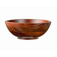 thumbnail image 2 of Lipper Dark Cherry Salad Serving Bowls - Set of 4, 2 of 5