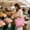 Pink, variant on Women’s Waterproof PVC Tote Bag for Women, Large Stripe Plastic Top Handle Oversize Hobo Bag for Travel Work Shopper,17.32 x 9.84 x 4.92 in