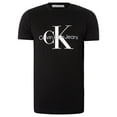 thumbnail image 5 of Calvin Klein Jeans Core Monologo Slim T-Shirt, Black, 5 of 6