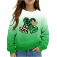 thumbnail image 2 of Oxodoi Toddler Boy Girl St Patricks Day Shirts Sleeve Tshirt for Kids Green Tee Tops, 2 of 5