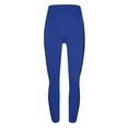 thumbnail image 4 of XUNKUSGA Womens Leggings Fashion Side Printed Womens Pants High Waisted Tummy Control Leggings for Women Comfortable Soft Stretch Yoga Pants Women S-2XL Blue, 4 of 5