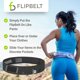 thumbnail image 5 of Cinturón para correr FlipBelt Classic para teléfono y objetos pequeños, 5 of 7