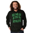 thumbnail image 5 of No Meat This Athlete Vegetarian Funny Hoodie Sweatshirt Women Men Brisco Brands S, 5 of 5