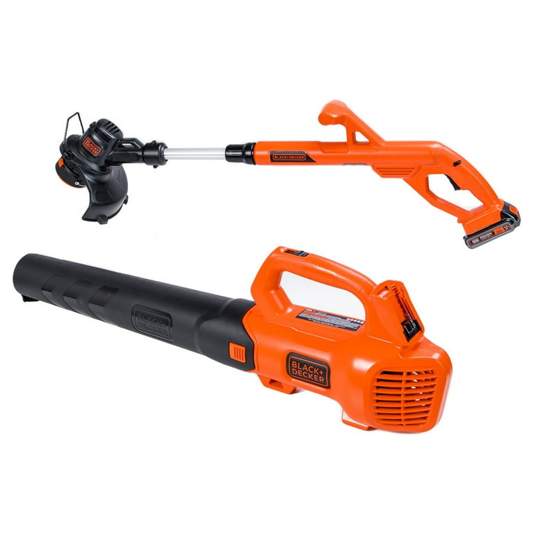 BLACK+DECKER 20V MAX* Leaf Blower String Trimmer Combo Kit