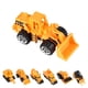 thumbnail image 4 of Juguete de Vehículo de Ingeniería Excavadora, 6 Unids/Set Escala 1:64 Aleación y PlásStico Ingeniería Coche Camión Juguete Mini Vehiculo Modelo Regalo para Niño, 4 of 7
