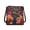 Black Cat Bat, variant on HELLHERO Waterproof Single Shoulder Crossbody Purse for Dating Everyday Daily Use, PU Material Durable Adjustable Strap Purse Satchel, Autumn Falling Leaves Theme
