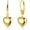 A-Gold, variant on 925 Sterling Silver Heart Dangle Earrings for Women Silver Dangle Leverback Earrings Hypoallergenic Love Heart Dangle Drop Earrings for Jewelry Gifts