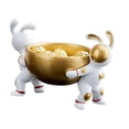 thumbnail image 2 of Cuenco de almacenamiento de astronauta de conejo, perfume de pistacho, llavero, soporte para tartas, figurita para aperitivos 19cmx13cmx15cm, 2 of 5
