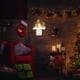 thumbnail image 4 of Mini Grinch Ornaments Grinch Christmas Decorations Ghost Flickering Nightlight, LED Faux Fire Ghost Lamp,Halloween Ghost Bedroom Night Light Indoor Decorations Gifts For Family, Friends, Kids, 4 of 6