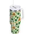 thumbnail image 2 of 30oz St. Patrick''s Day Stainless Steel Vacuum Insulated Tumbler Superior Drinking Cup with Lid and Straw,Insulated Cup for Water, Iced Tea or Coffee Smoothie 21343045, 2 of 6