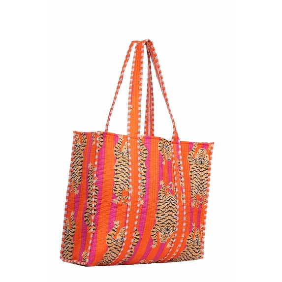 INDACORIFY Cotton Printed Tote Bag Women Shopping Carry Bag Indian Handmade Shopping Bag Ethnic Baho Hippie Shoulder Market Daily Use Bag