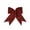 Red, variant on Matoen 2 Pcs Christmas Bows Decoration 6 Inch Bow Wreaths Xmas Tie Bows Wreath Ornament Garland Ribbon DIY Crafts for Christmas Tree Home Wedding Indoor Outdoor Party Decor (Green)